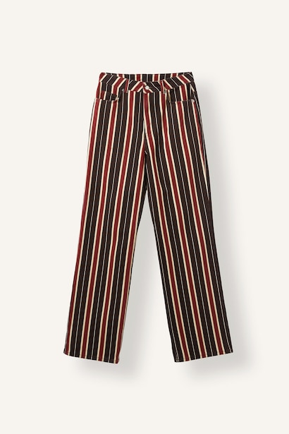 Normal Waist Straight Fit Trousers