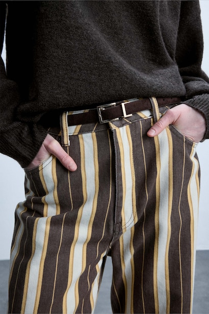 Normal Waist Straight Fit Trousers