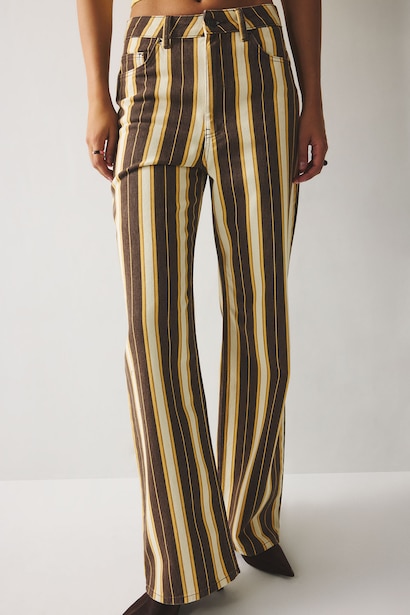 Normal Waist Straight Fit Trousers