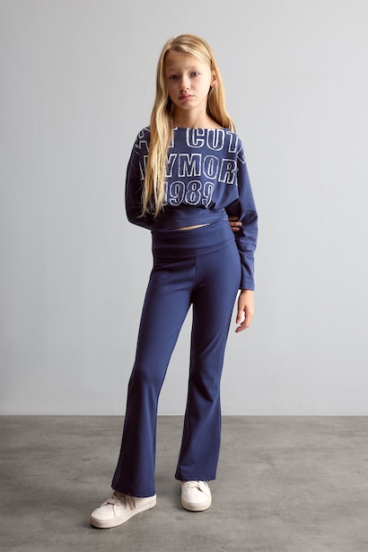 Fashion Fit Baskılı Tişört Kız Çocuk