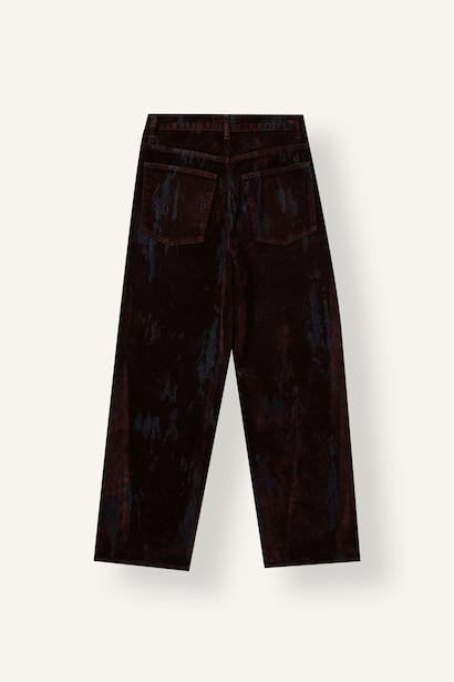 Barrel Fit Yüksek Bel Jean