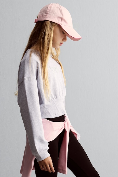 Girl Fitted Embellished Sweatshirt