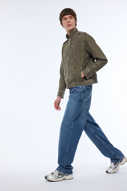 Normal Waist Relax Fit Trousers