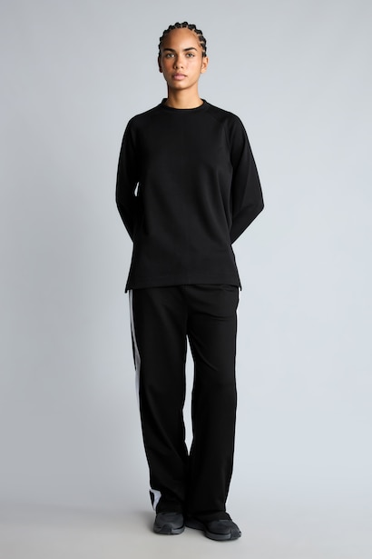 Straight Fit Şeritli Eşofman Altı