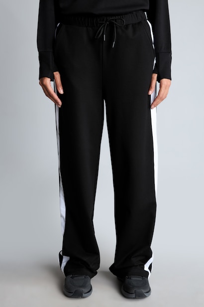 Straight Fit Şeritli Eşofman Altı