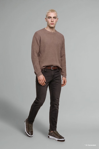 Normal Waist Pedro Slim Fit Trousers