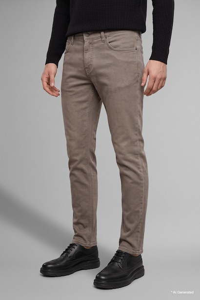 Normal Waist Pedro Slim Fit Trousers