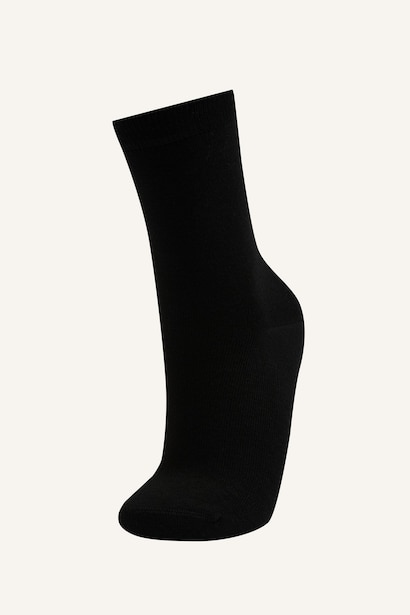 Unisex Dikişsiz 3'lü Uzun Çorap