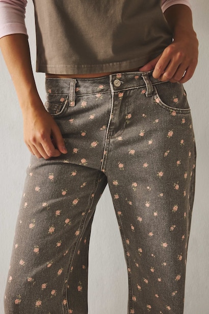 Normal Waist Straight Fit Trousers
