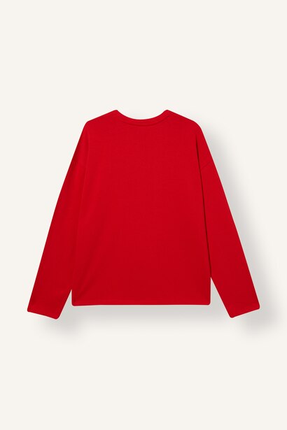 Loose Fit Long Sleeve T-Shirt