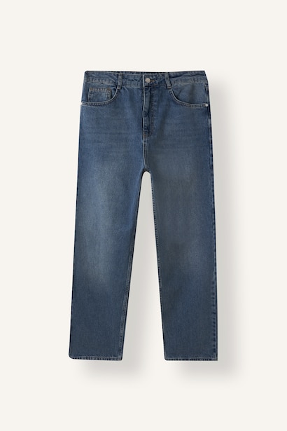 Normal Waist Baggy Fit Trousers