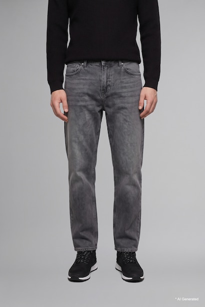 Normal Waist Baggy Fit Trousers