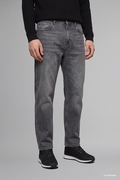 Normal Waist Baggy Fit Trousers
