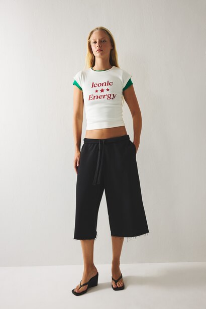 Slim Fit Ribana Short Sleeve T-Shirt