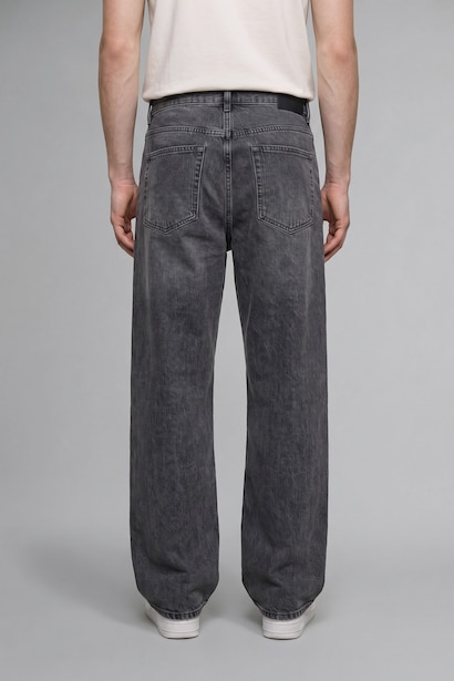 Normal Waist Baggy Fit Trousers