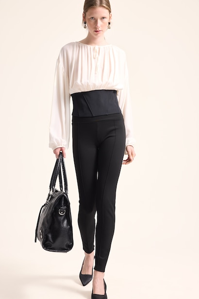 Elastic Band Leggings