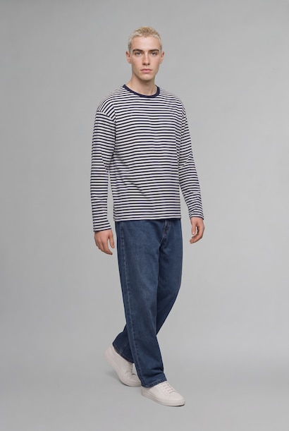Boxy Fit Long Sleeve T-Shirt