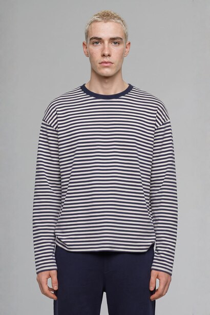 Boxy Fit Long Sleeve T-Shirt