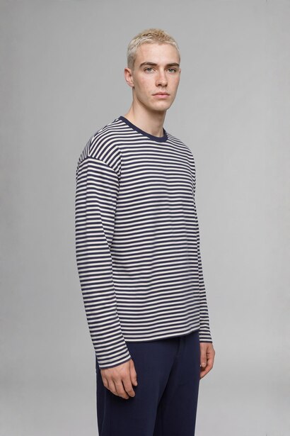 Boxy Fit Long Sleeve T-Shirt