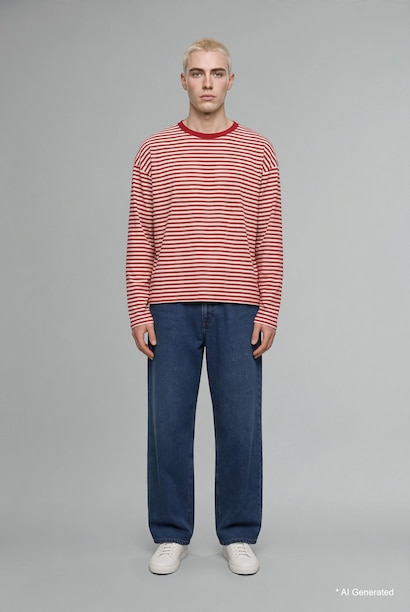 Boxy Fit Long Sleeve T-Shirt