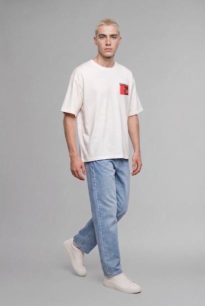 Boxy Fit Short Sleeve T-Shirt