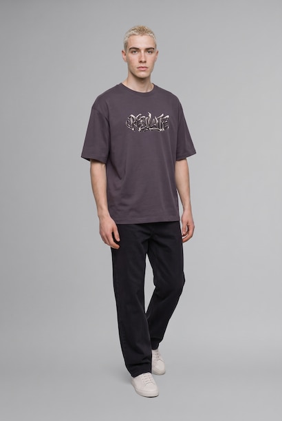 Boxy Fit Short Sleeve T-Shirt