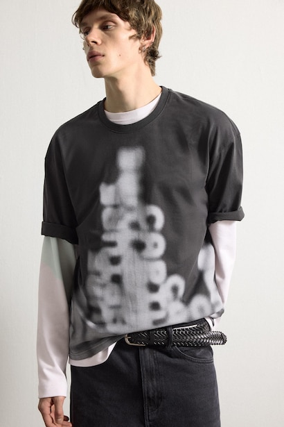 Boxy Fit Short Sleeve T-Shirt