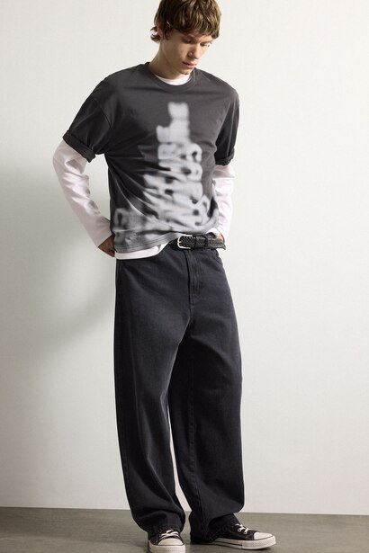 Boxy Fit Short Sleeve T-Shirt