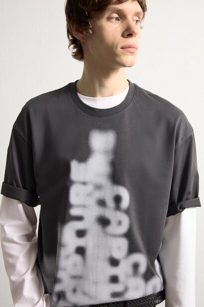 Boxy Fit Short Sleeve T-Shirt