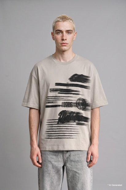 Boxy Fit Short Sleeve T-Shirt
