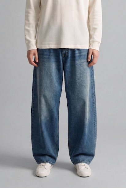 Super Baggy Fıt Jean