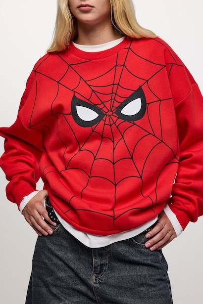 Oversize Fit Thick Sweatshirt Fabric Sweatshirt