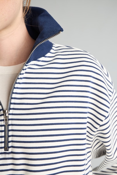 Slım Fıt Kalın Sweatshirt Kumaşı Sweatshirt