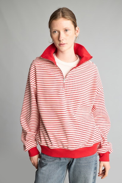 Slım Fıt Kalın Sweatshirt Kumaşı Sweatshirt