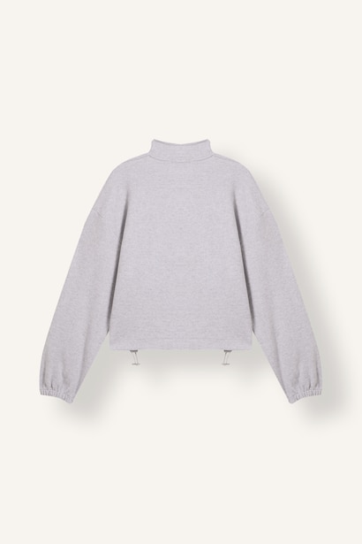 Loose Fıt Nakışlı Sweatshirt