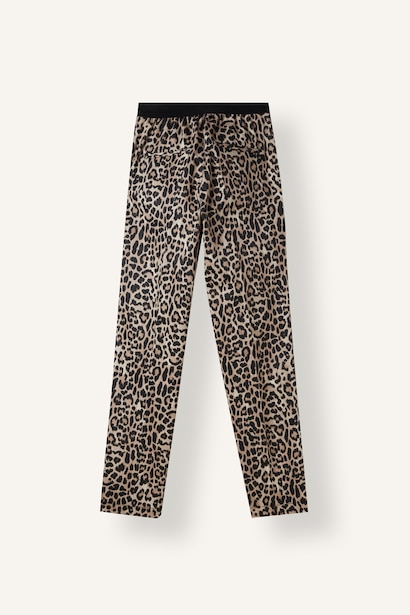 Normal Waist Cigarette Fit Trousers