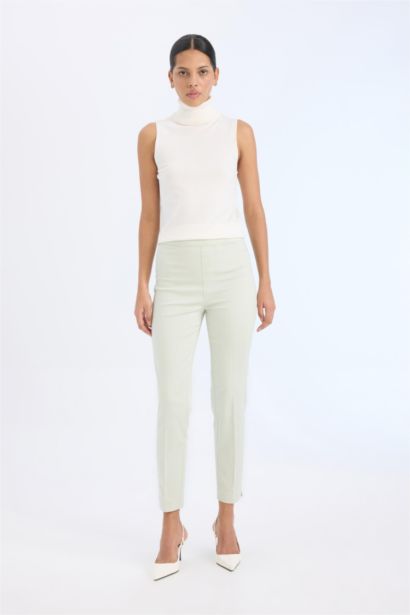 بنطرون ستان سيجاريت برجل عادي وخصر عادي