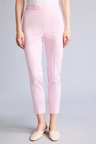 Saten Düz paça Pantolon
