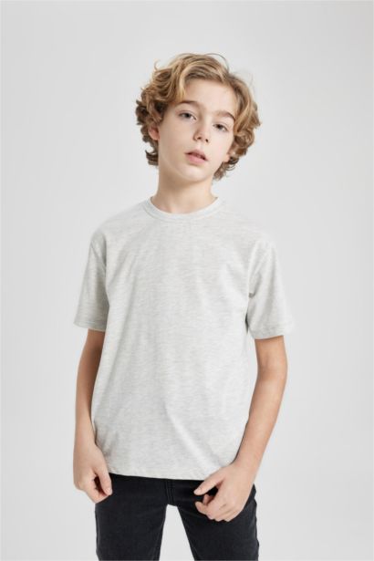 Boy Crew Neck Short Sleeve T-Shirt