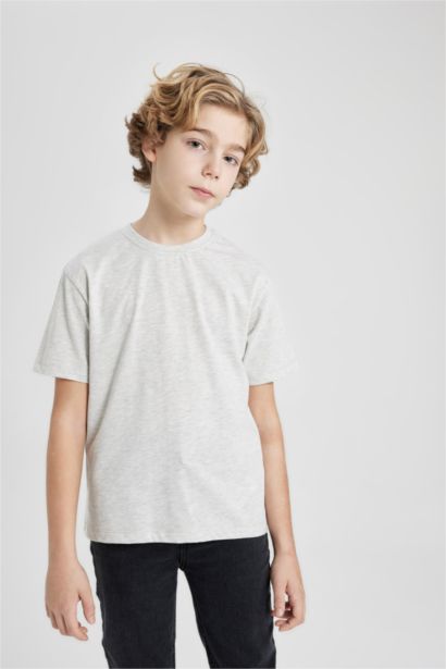 Boy Crew Neck Short Sleeve T-Shirt