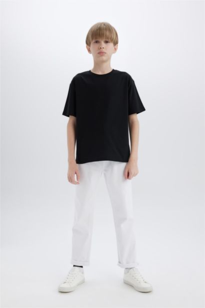 Boy Regular Fit Crew Neck Short Sleeve T-Shirt