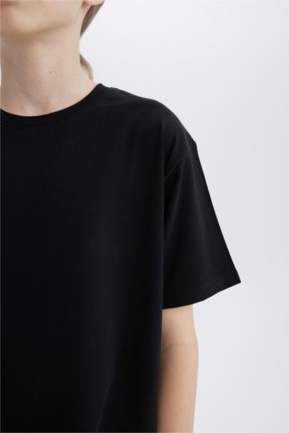 Boy Regular Fit Crew Neck Short Sleeve T-Shirt