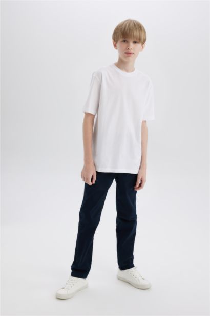 Boy Regular Fit Crew Neck Short Sleeve T-Shirt