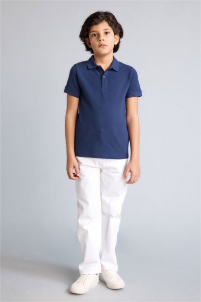 Basıc Pike Polo Tişört Erkek Çocuk