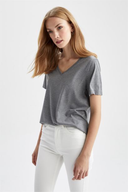 T-shirt à manches courtes Coupe Régulière