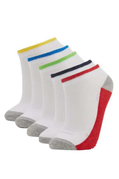 Lot de 5 paires de chaussettes en coton pour garçon