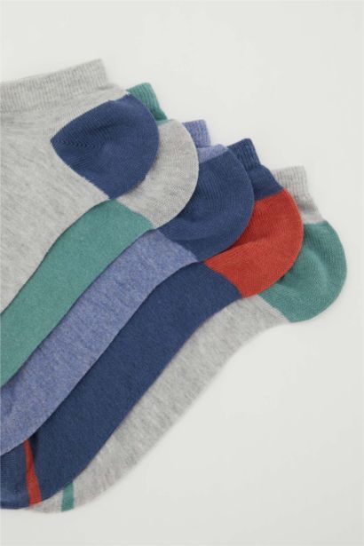 5 Piece Cotton Short Socks
