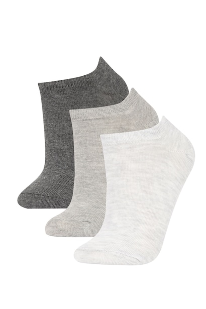 3 piece Cotton Step Socks