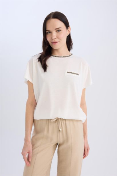 Crew Neck Short Sleeve T-Shirt