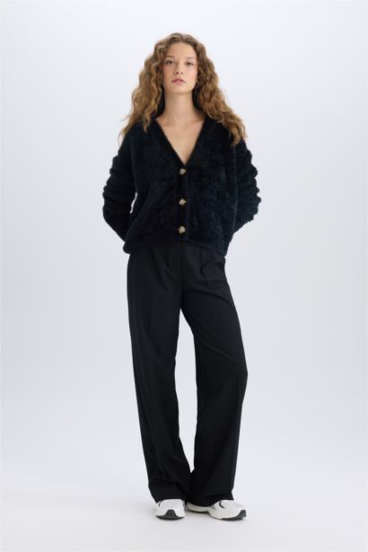 Oversize Fit Knitwear Cardigan